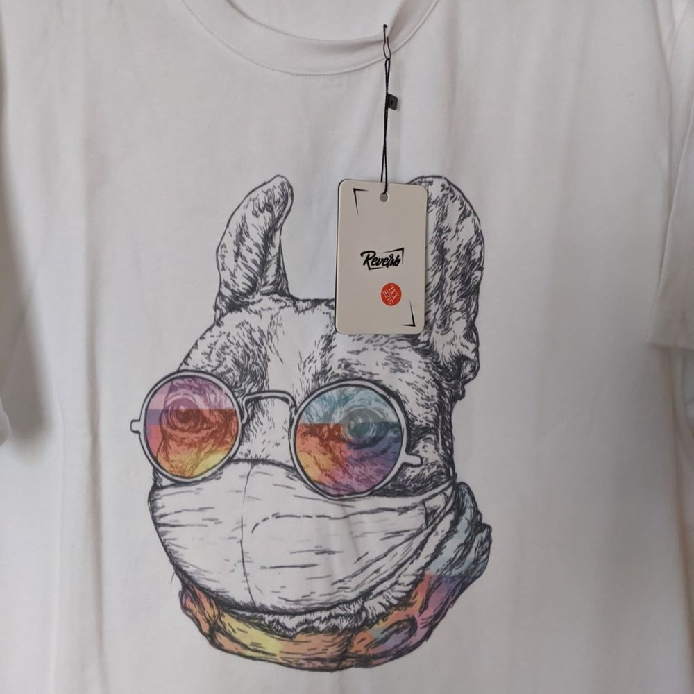 NWT Men's Reverb Masked Frenchie Tee